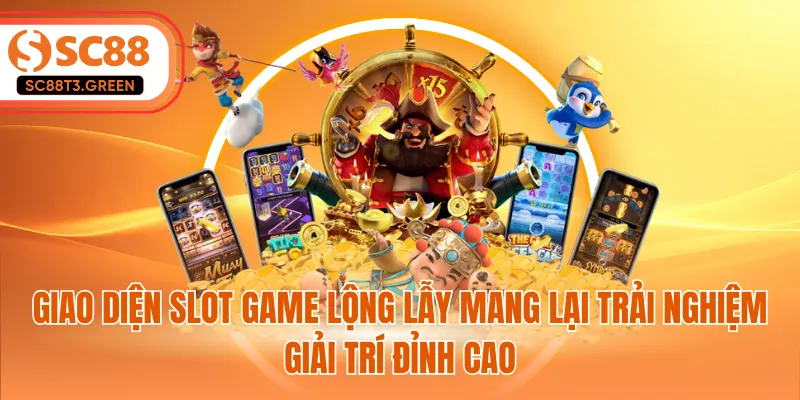 Giao diện slot game lộng lẫy mang lại trải nghiệm giải trí đỉnh cao 
